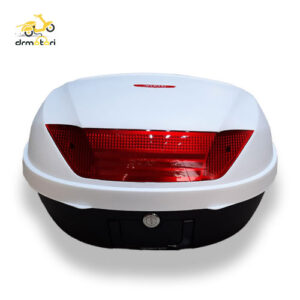 باکس بزرگ موتور سیکلت VIZIT سفید مدل 204