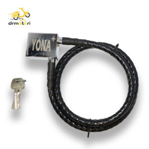 قفل کابلی ضد برش موتور سیکلت برند یونا پلاس