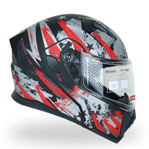 کلاه کاسکت دی ای وان مدل فک متحرک عینکدار کد DA_K101