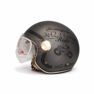 کلاه کاسکت وسپایی برند MA2 مشکی